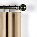 ****Classy Homes Curtain Rod 28-48 in Double AB Colour 16/19
