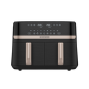 Black &amp; Decker Dual Air Fryer 9L, Black