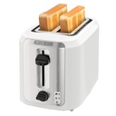 Black &amp; Decker Toaster 2-Slice, White