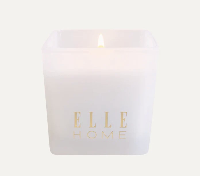 Elle Home Cotton Vanilla Scented Candle