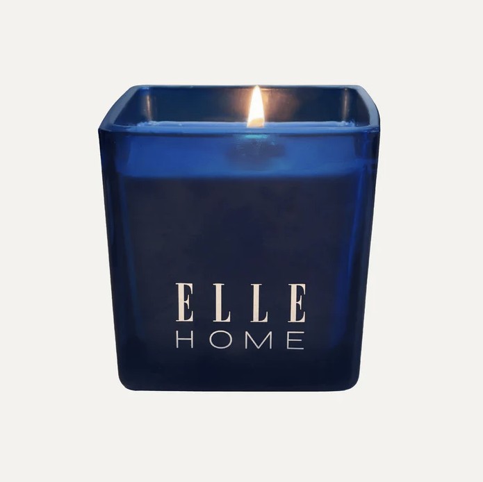 Elle Home Wood Ginger Vanilla Scented Candle
