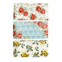 The Pioneer Woman Floral Medley 3-pc Serving Platters, Rect. Asst Designs, Decorated Stoneware