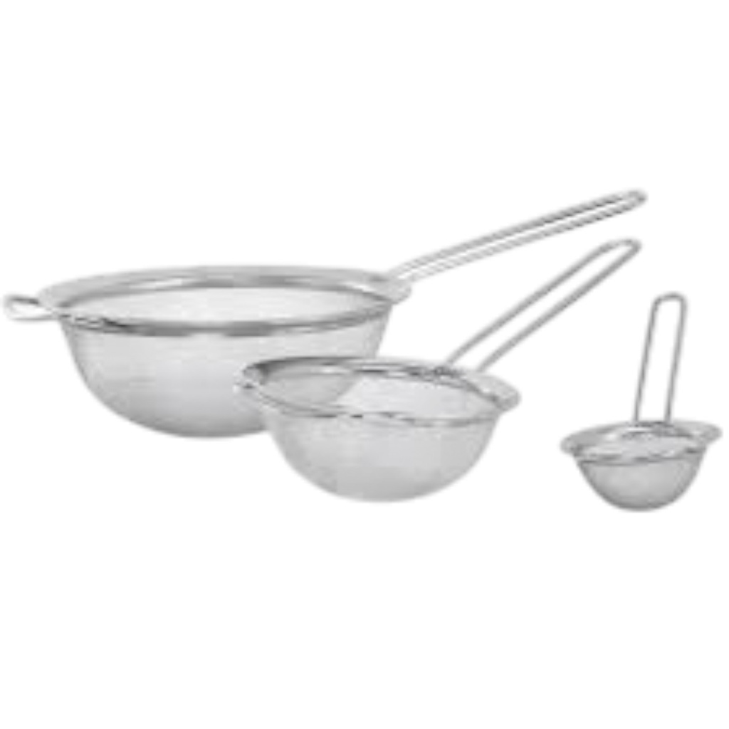 Oster Baldwyn 3pc Mesh Strainer Set - SS