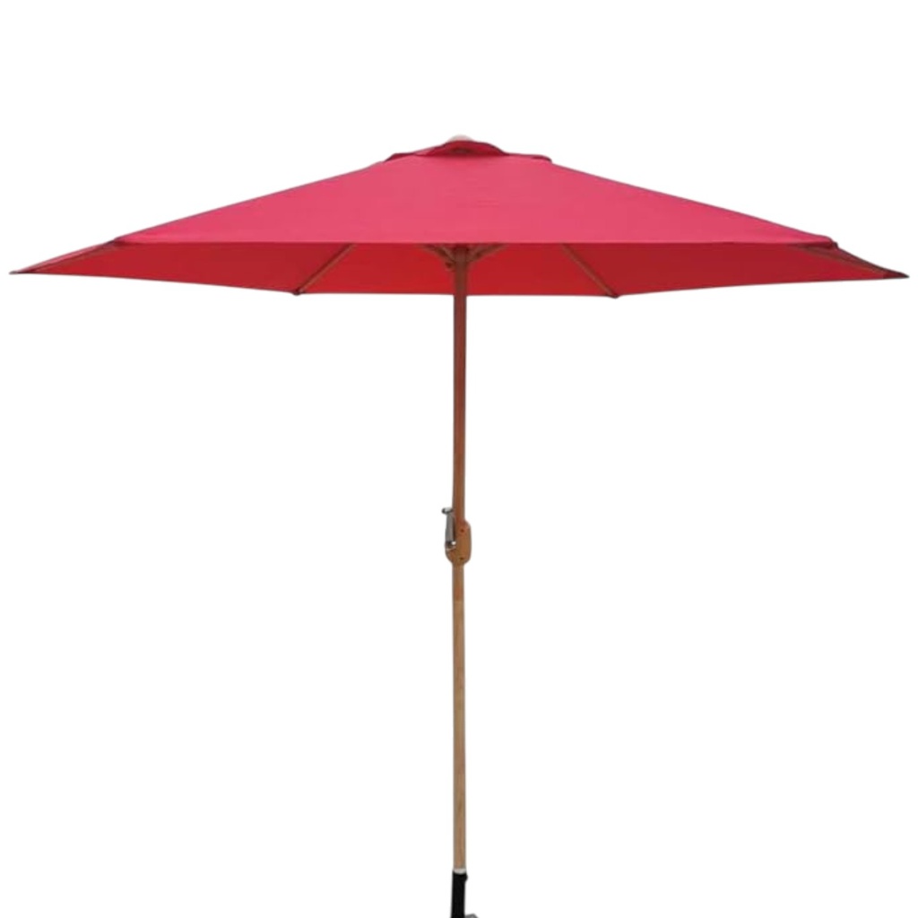 Mobel Outdoor Umbrella, Red