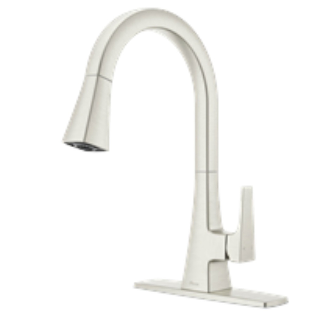 Pfister Admiral Pull-Down Single Handle Kitchen Faucet, Stainless Steel