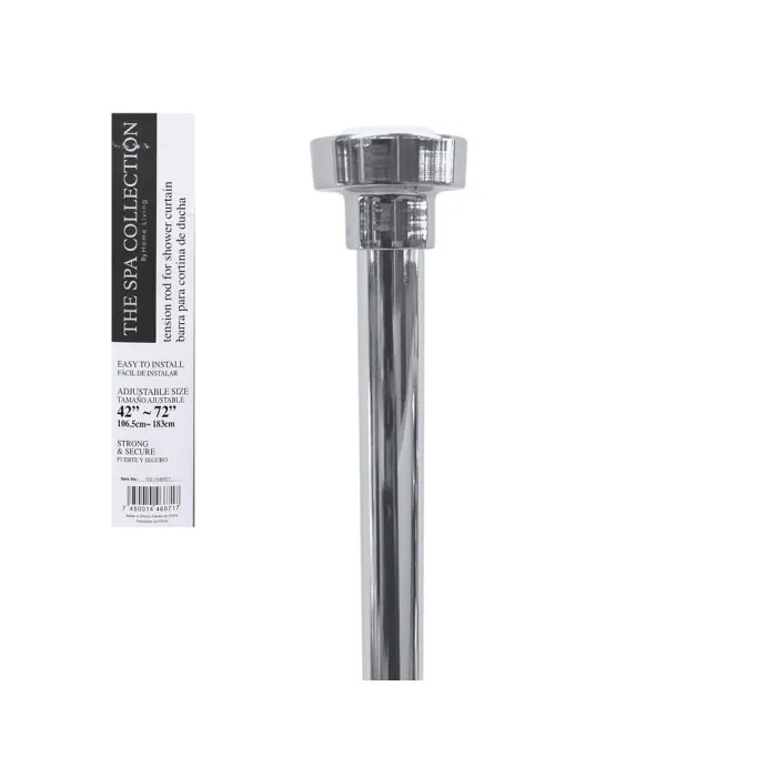 Spa Collection Shower Curtain Rod 42-72 In.