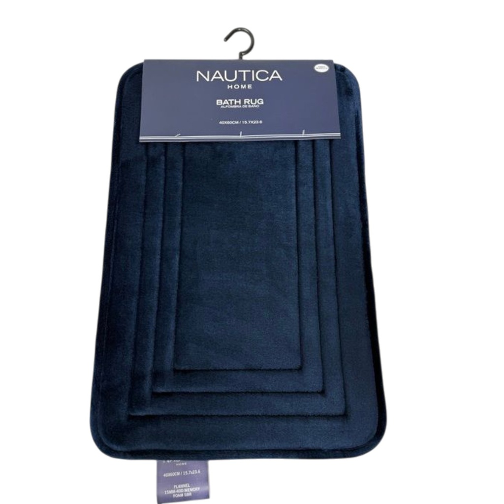 Nautica Bath Mat 40x60cm Navy