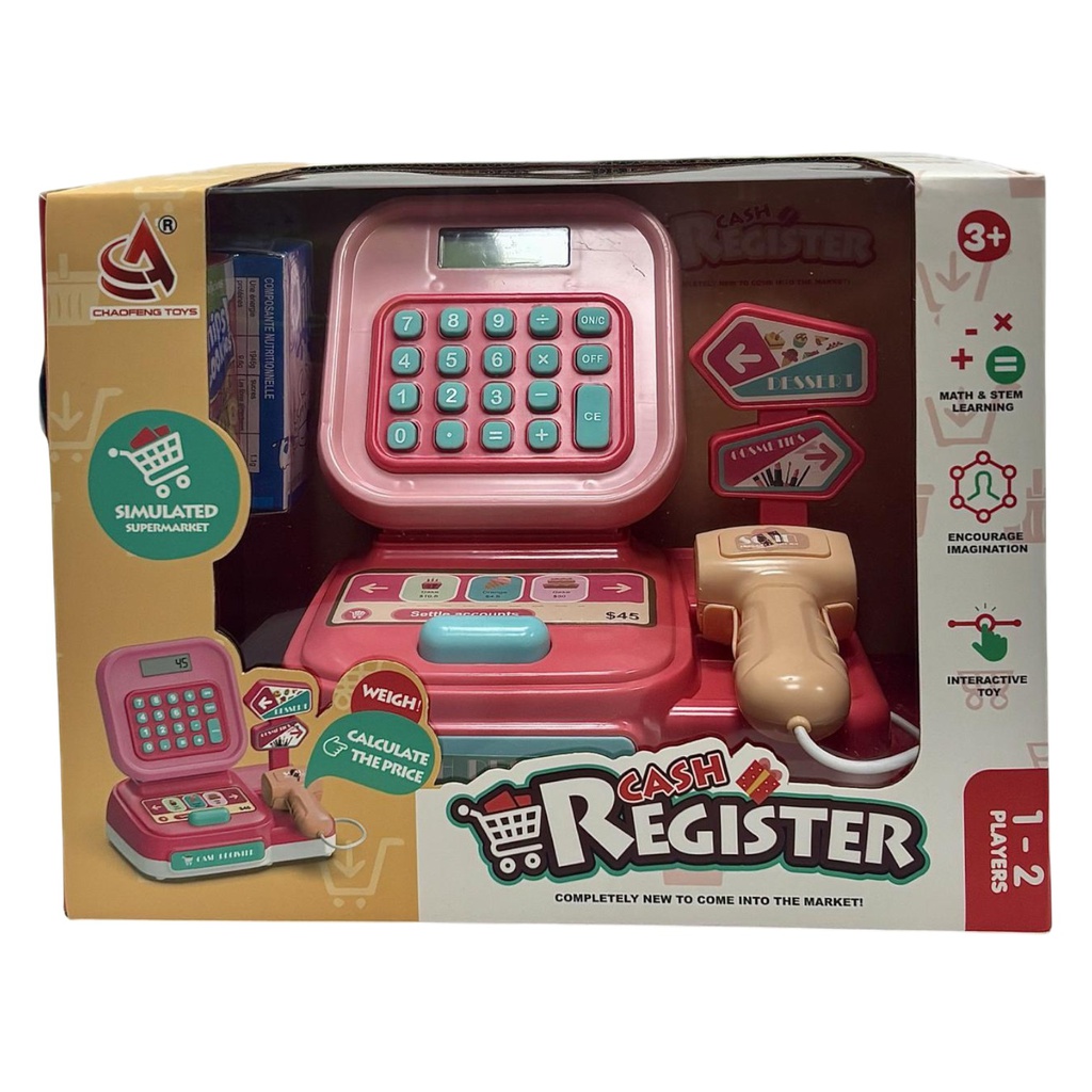 Duramade Electronic Cash Register with Food (Light, Voice and Calculation Function)