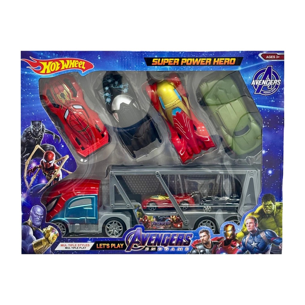 Duramade Double Deck Flatbed Truck with Racing Cars
