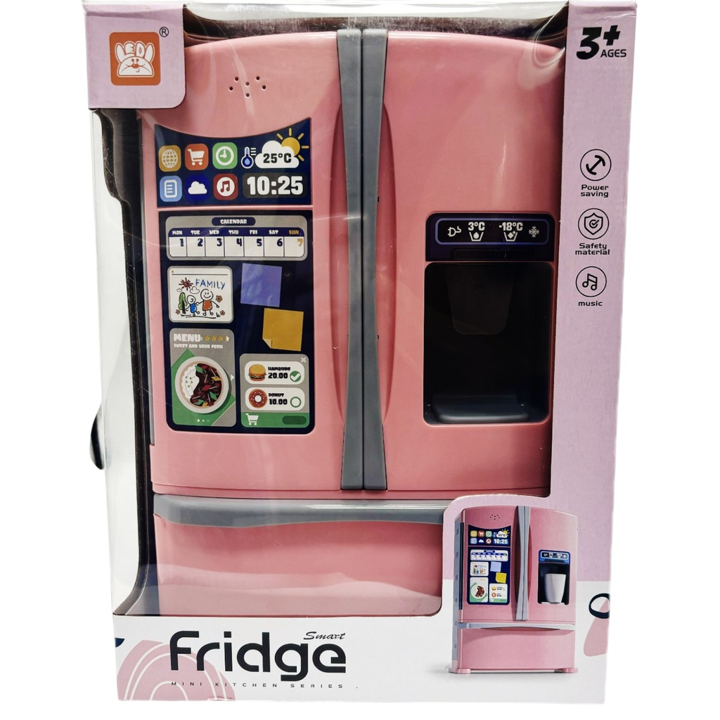 Duramade Intelligent Refrigerator with Ice Cube Making Simulation and Food Set