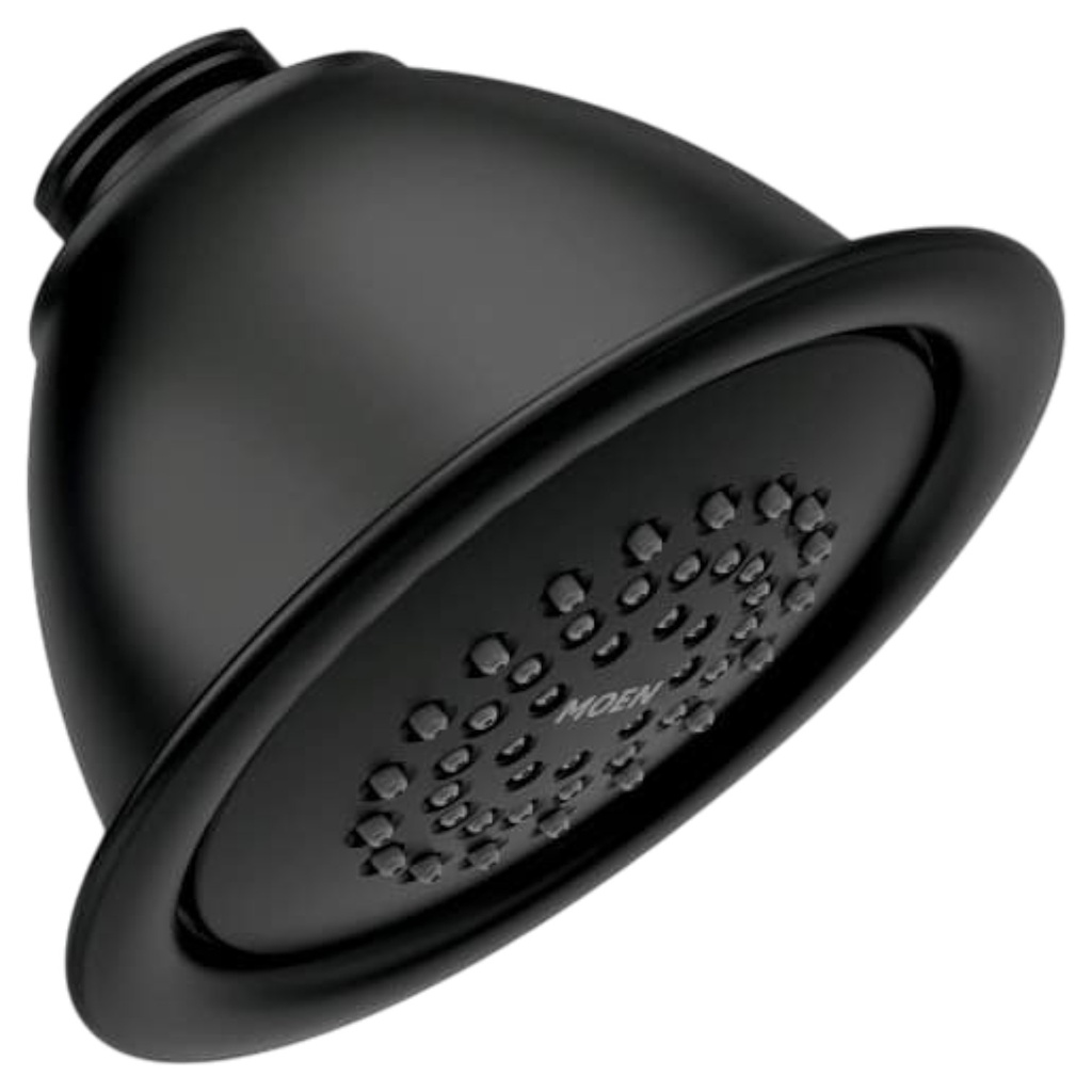 Moen One-Function Standard Eco-Performance Spray Head 4 In. Diameter, Black