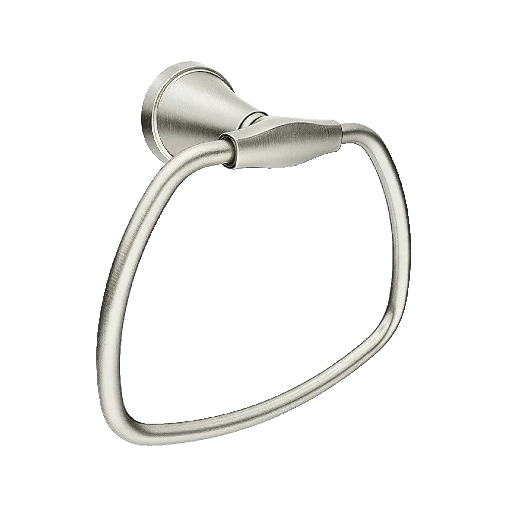 Moen Tiffin Towel Ring, Brushed Nickel