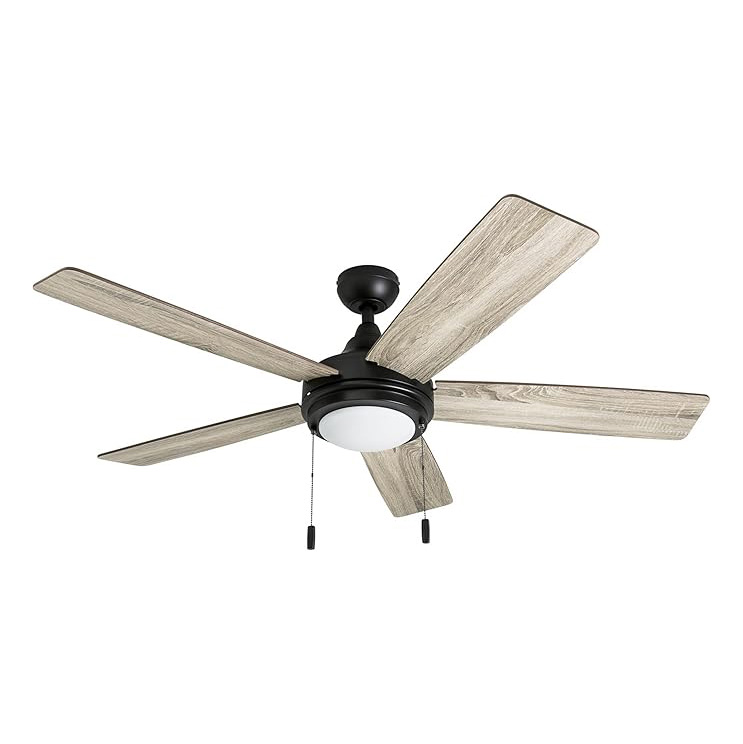 Honeywell Hoover Ceiling Fan 52 In. 2xE27-40W 110-240V Black