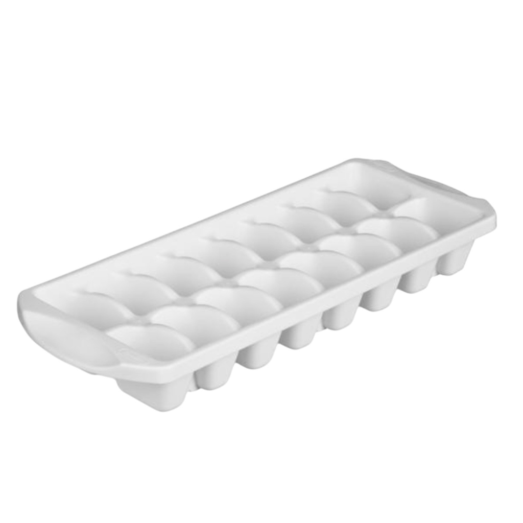 Sterilite Stacking Ice Cube Tray, White