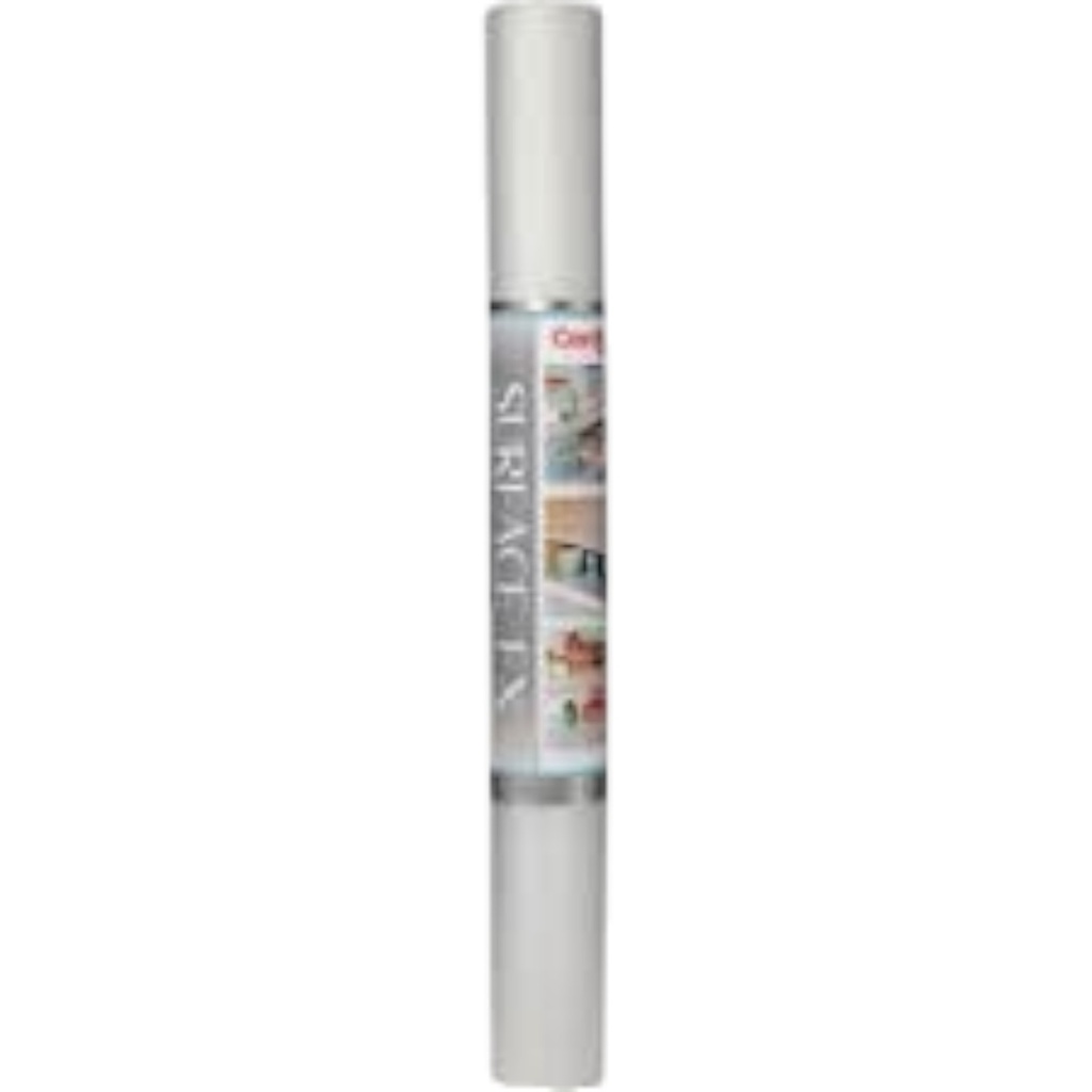 Con-Tact Non-Adhesive Premium Shelf Liner 18 In. x 4 Ft. Clear Petite Diamond