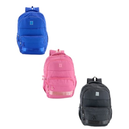 Yolo Backpack, Black / Pink / Blue