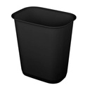 Sterilite Wastebasket Rectangular 11.4 Liter / 3 Gal., Black