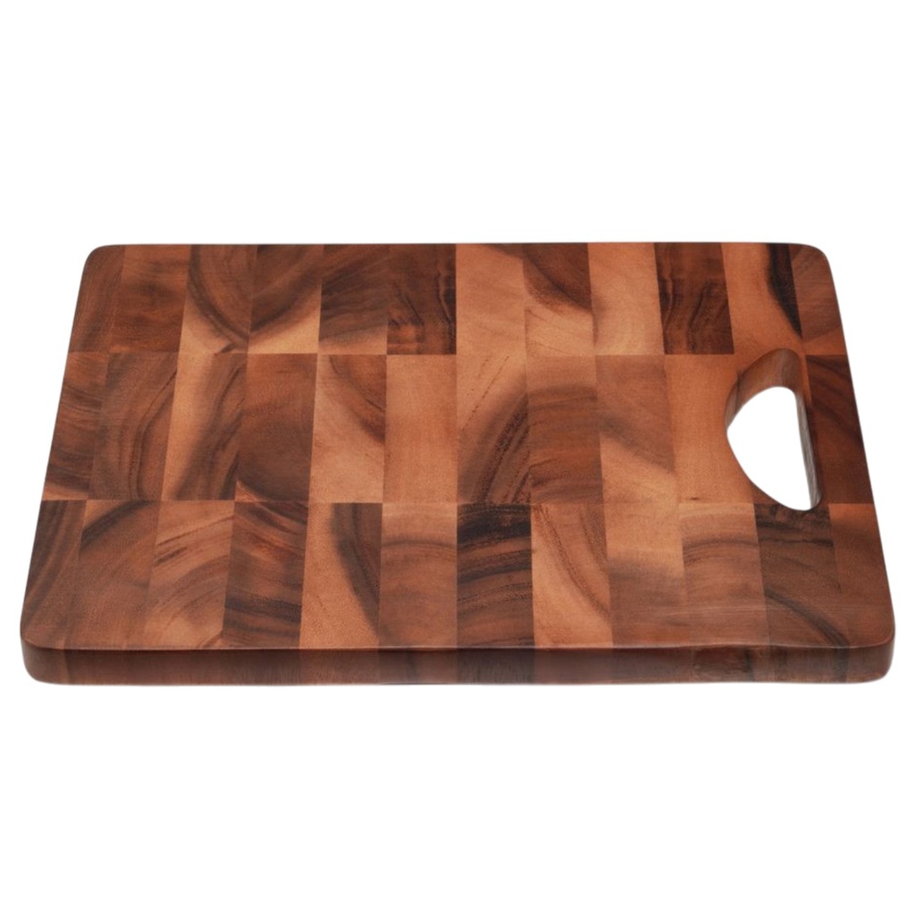 Nautica Home Acacia Wood Cutting Board with Handle