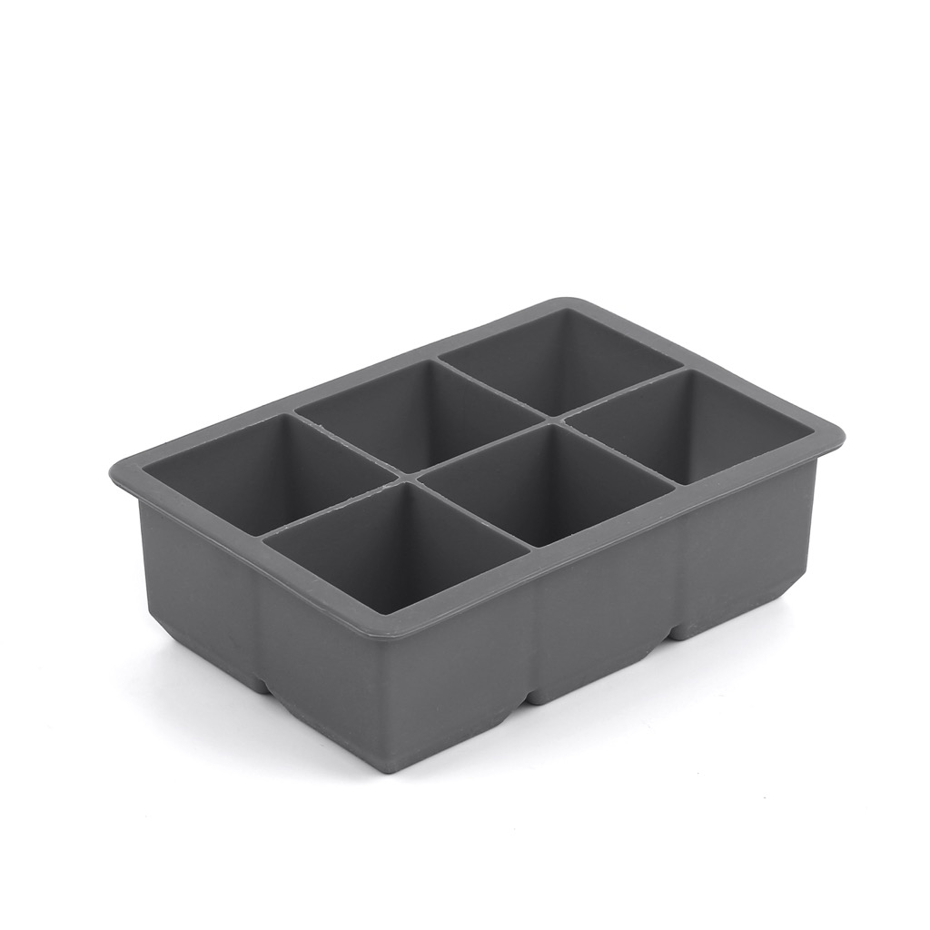 Home Details Silicone Ice Cube Tray, Blue/ Gray