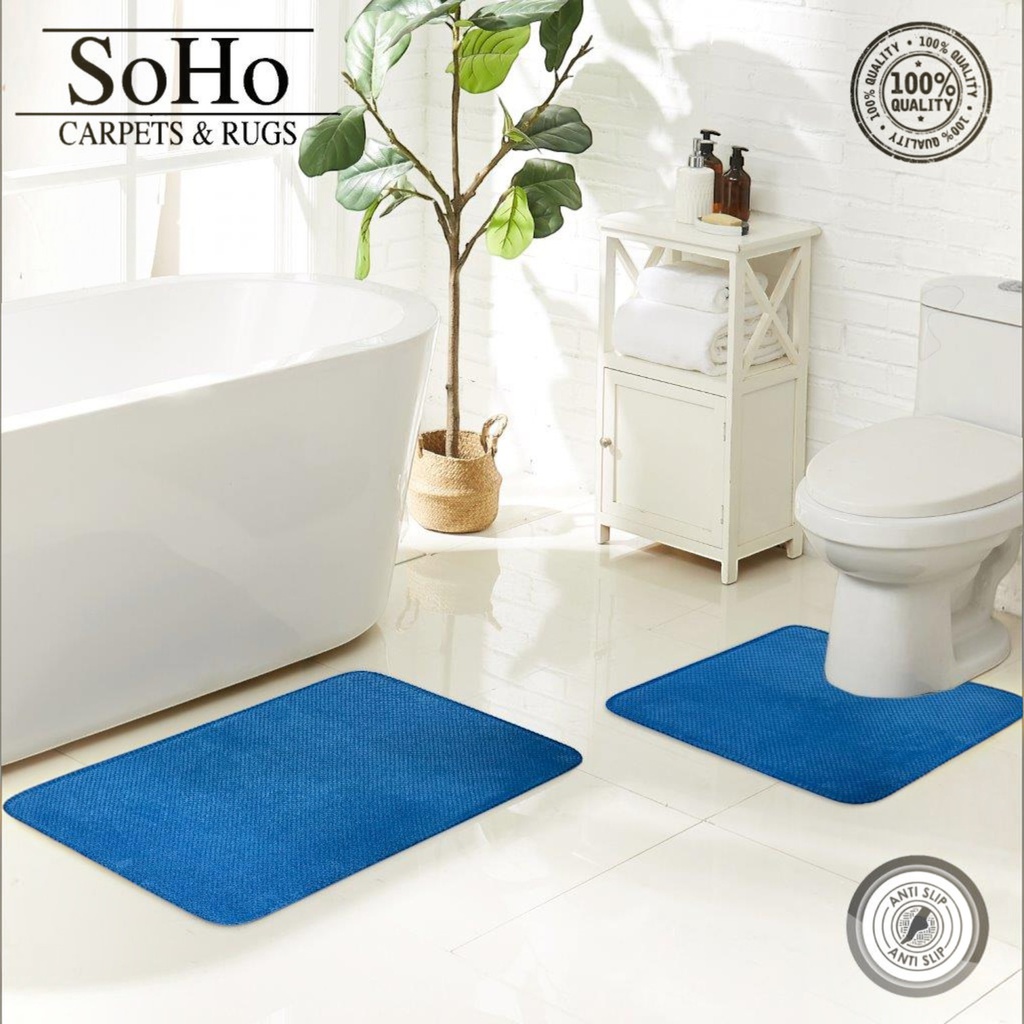 SoHo Carpets Memory Foam Bath Mat Set (2-Piece Set)