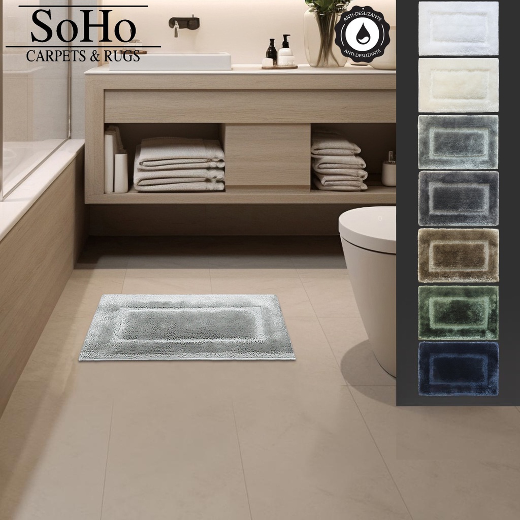 SoHo Carpets Bath Mat 50x80cm Assorted