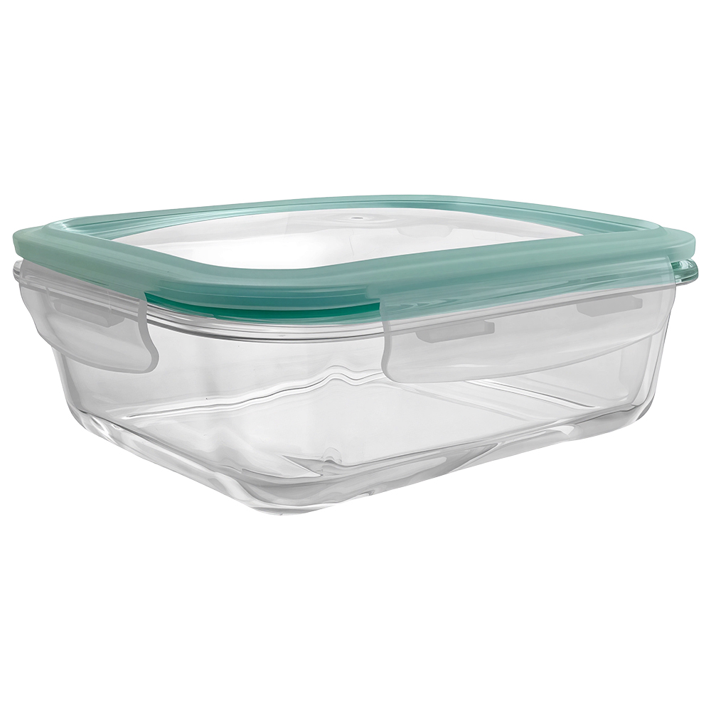 Fusion Gourmet Glass Food Storage Container Rect. 370ml