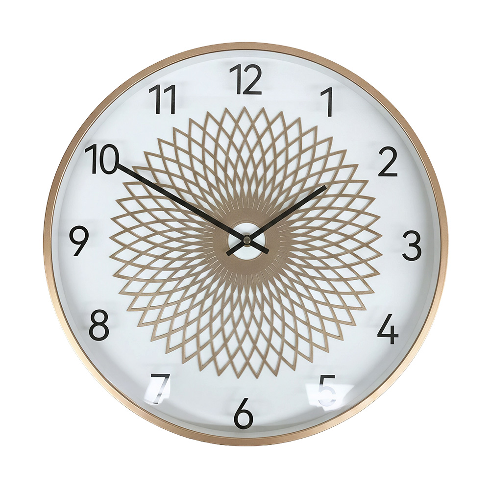 Times Tower Wall Clock 16cm Rose Gold