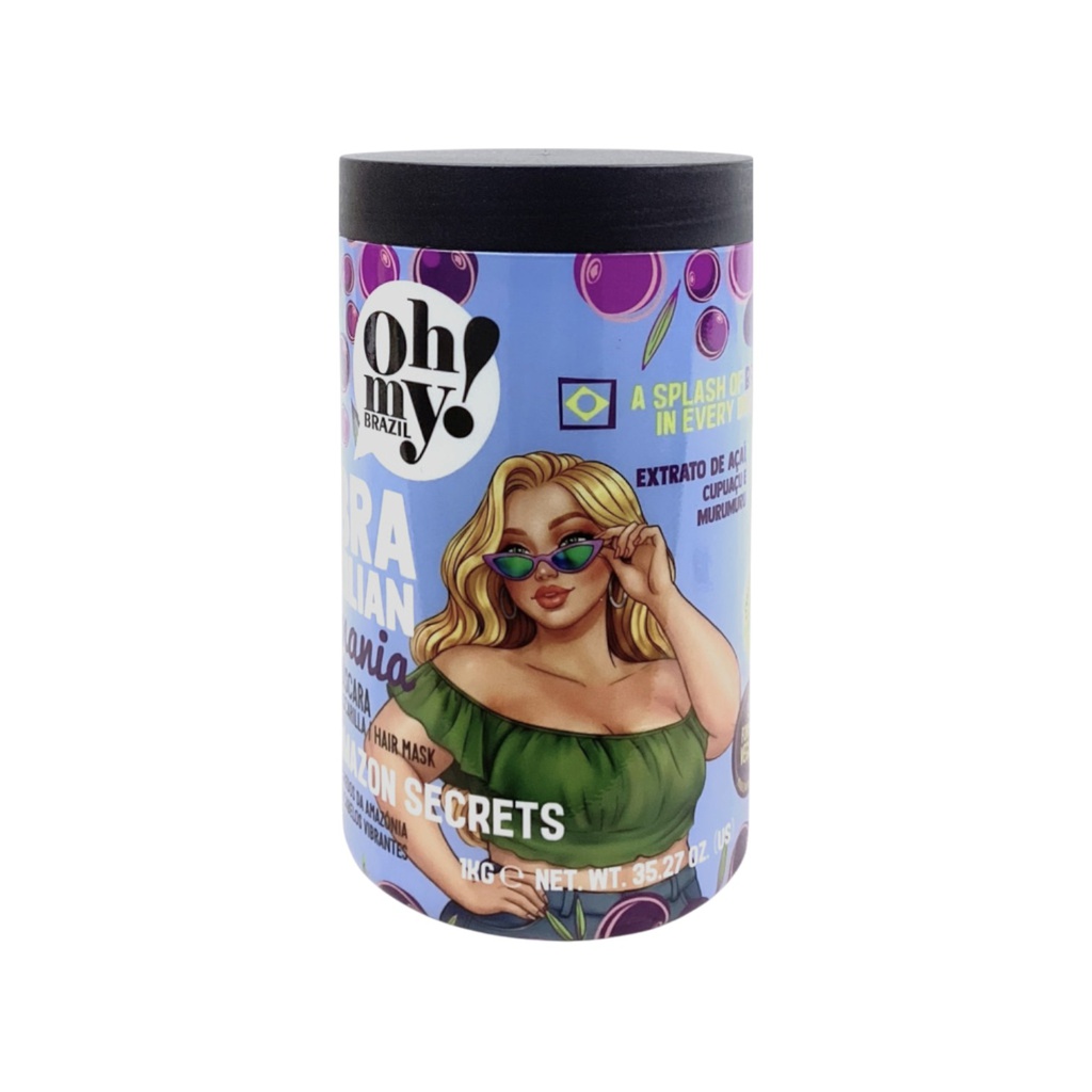 Oh My Cosmetics Brazilian Mania Amazon Secrets Hair Mask 1000g