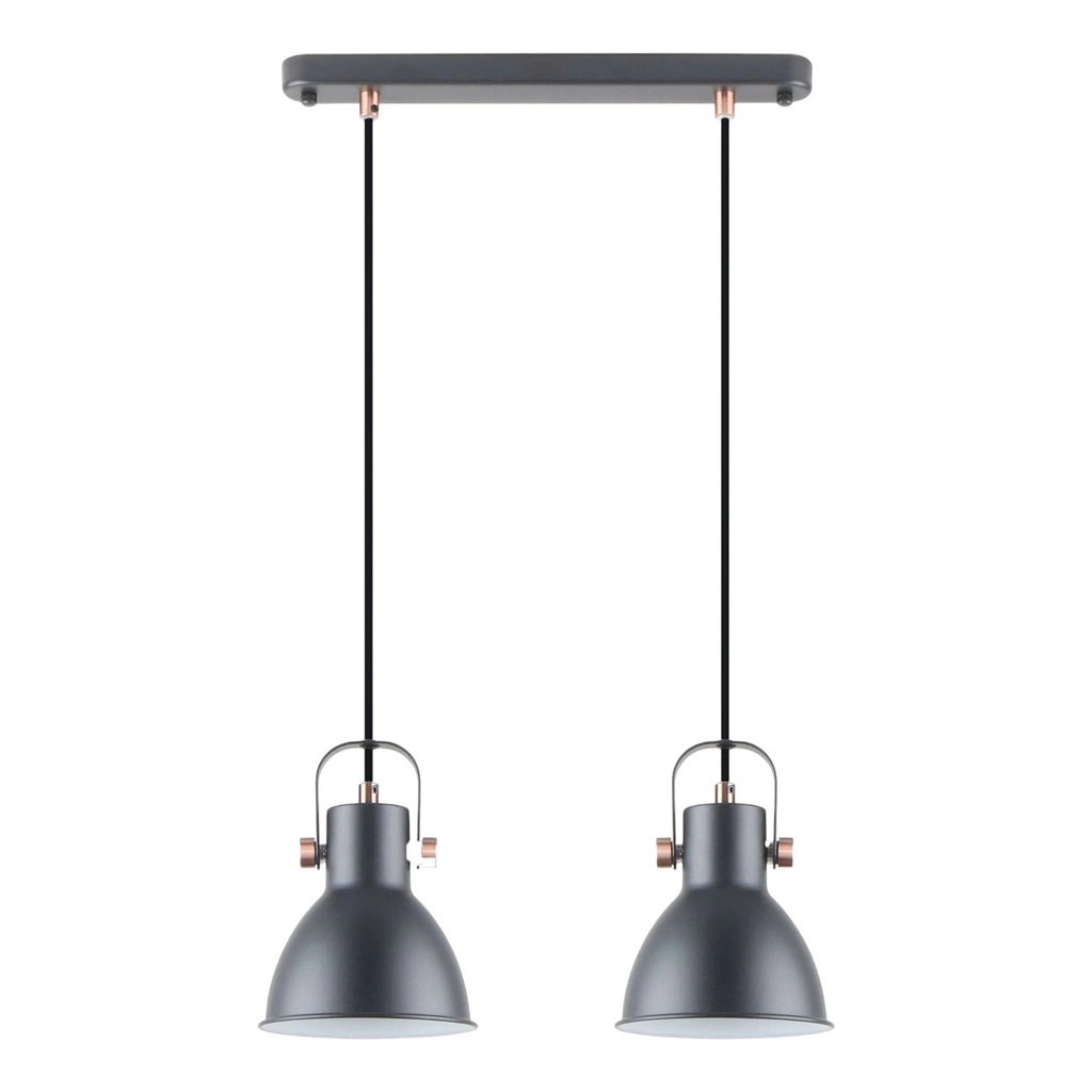 Westinghouse Pendant Light 2xE27 Black