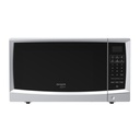 Aiwa Microwave 1.1 Cubic Feet | Turntable | Push Button 30L Black/ Stainless Steel