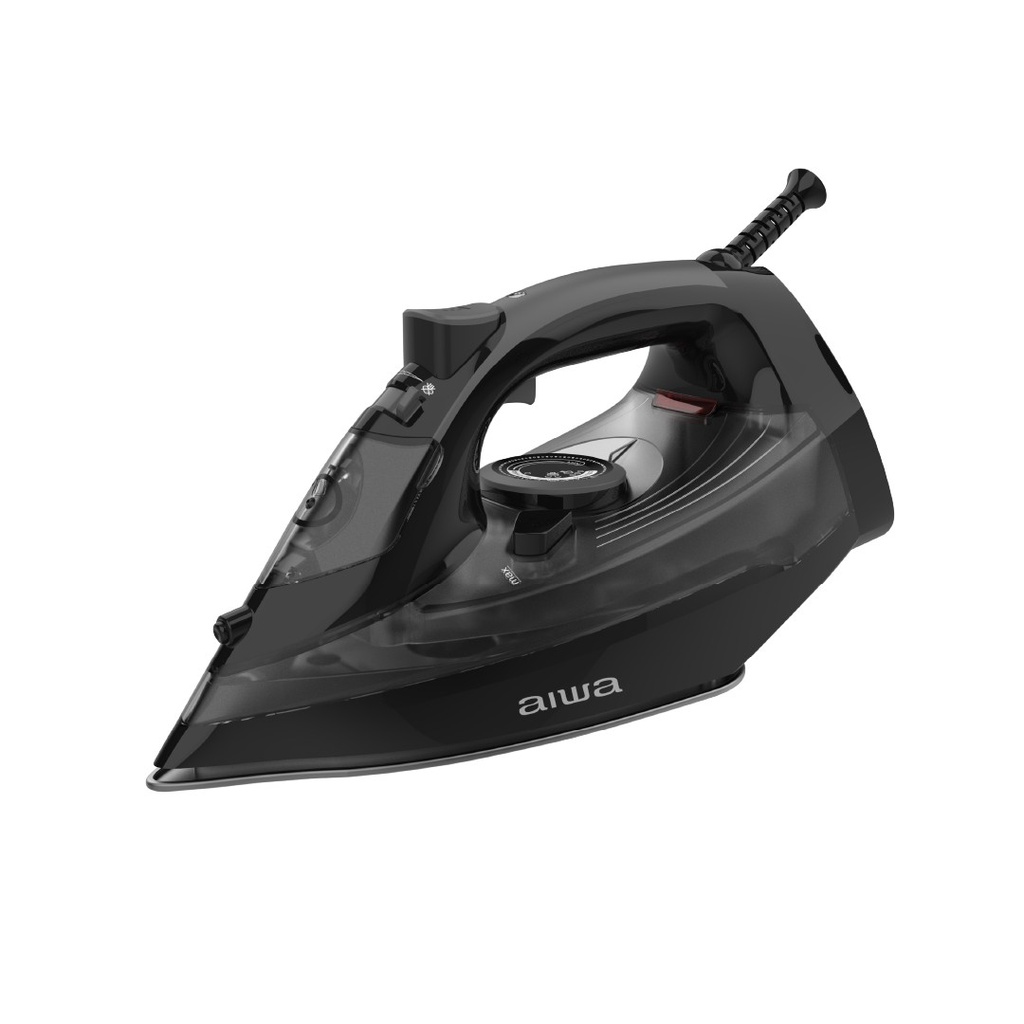 Aiwa Steam Iron Ceramic Coating Black