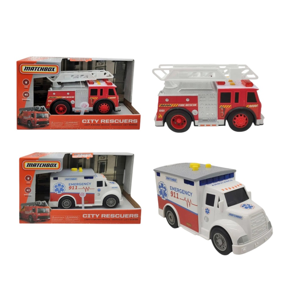 Mattel Matchbox Emergency Vehicle L&amp;S 18cm