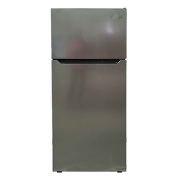 [BDA146LAS] Black &amp; Decker 2 Door Refrigerator &amp; Freezer, 14.6 Cu. Ft. Silver