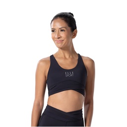 [ESG0230-BK] Elle Sport Sports Bra, Black