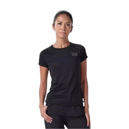 [ESG0217-BK] Elle Sport Ladies Performance Shirt, Black