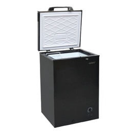 [RFC-394SSB] Sankey Chest Freezer 3.5 Cu. Ft. Black with Stainless Steel Top