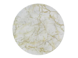 [704-01777] Decore Plastic Charger Plate, Marble Effect