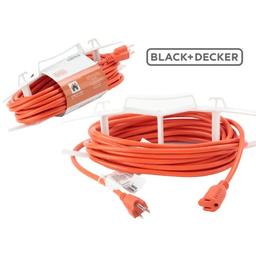 [973-BDE9720040] Black &amp; Decker Extension Cord 25 Ft. Orange