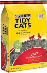 [7023010720 / 6191134] Purina Tidy Cats Non-Clumping Cat Litter, 20 lb Bag