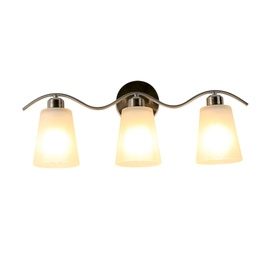 [E028SN-3W / RHIWL31721] Royal Homes Wall Lamp 3xE27 60W Satin Nickel