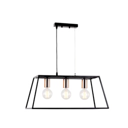 [8172BK-3H RHHL31704] Royal Homes Hanging Light,3xE27 40w Black