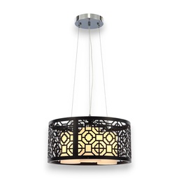 [8133H-DW RHHL31707] Royal Homes Hanging Light,3 xE27 40W Dark Wood