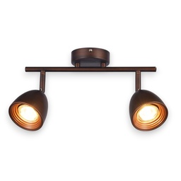 [9145CPB-2L RHSFML31698] Royal Homes Semi-Flush Mount light,2 x GU10 5W Copper