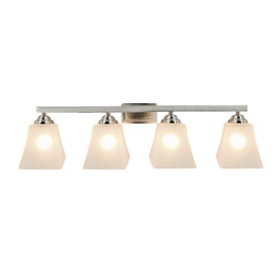 [E026SN-4W RHIWL31723] Royal Homes Indoor Wall Light, 4 x E27 40W Sand Nickel