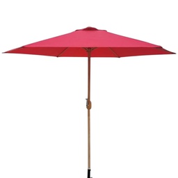 [WRU080 MOU32164] Mobel Outdoor Umbrella, Red