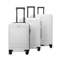 [ELLUGSETOPPSWH - 24In.] ****Elle Passage Composite Luggage with Double Spinner Wheels 24In., White