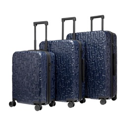 [ELLUGSETOPWFNV - 24In.] ****Elle Wayfarer Composite Luggage with Double Spinner Wheels 24In., Navy