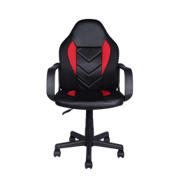 [ZCH-5003-RED / MGC31928] Mobel Gaming Chair, Black/ Red (Weight Limit 220lb)