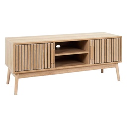 [KCWF202408263-OAK] Kenneth Cole Magnus Blonde Long Media Shelf