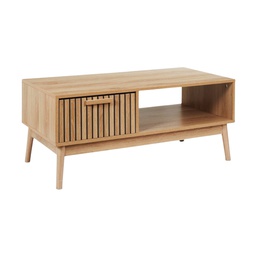 [KCWF202408264-OAK] Kenneth Cole Magnus Blonde Coffee Table